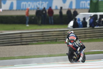 Les dégâts sur la moto de Marco Bezzecchi, Prustel GP