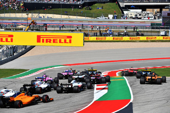 The start of the race