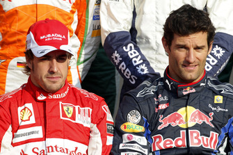Fernando Alonso, Ferrari F10, Mark Webber, Red Bull Racing RB6