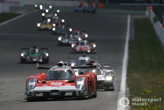#708 Glickenhaus Racing Glikenhaus 007 LMH Hypercar de Olivier Pla, Romain Dumas, Pipo Derani 
