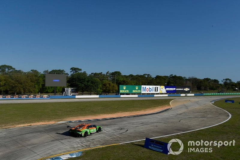 #11 GRT Grasser Racing Team Lamborghini Huracan GT3: Rolf Ineichen, Mirko Bortolotti, Rik Breukers