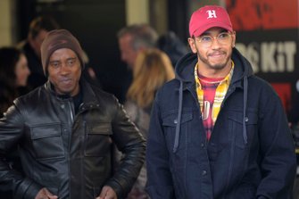 Lewis Hamilton ve babası Anthony Hamilton