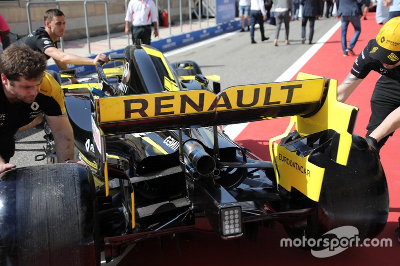 Renault F1 Team teknik detay