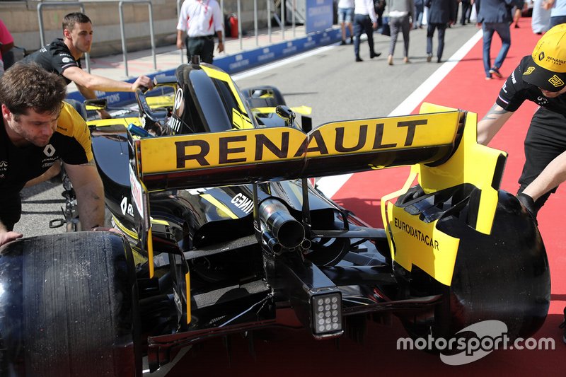 Renault F1 Team technical detail