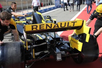 Détails techniques de la Renault, F1 Team