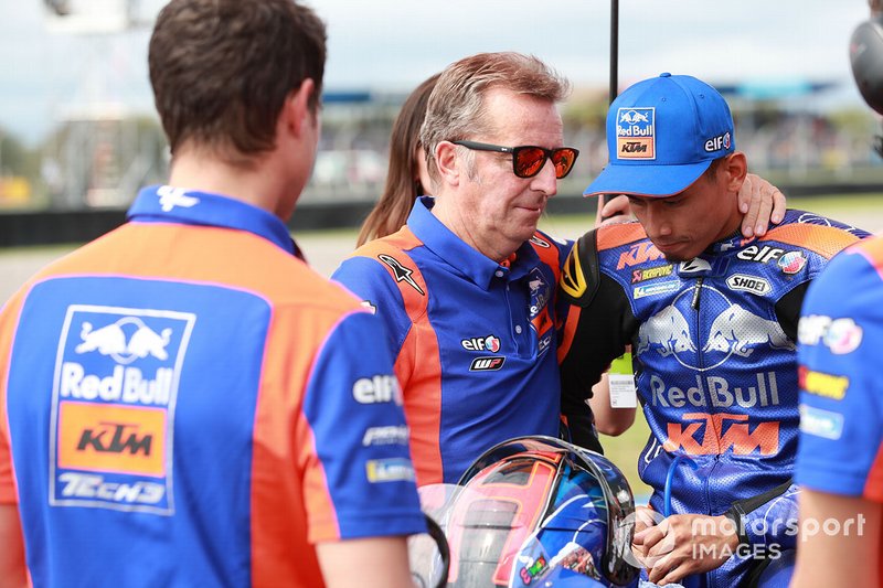 Hervé Poncharal, Red Bull KTM Tech 3, Hafizh Syahrin, Red Bull KTM Tech 3