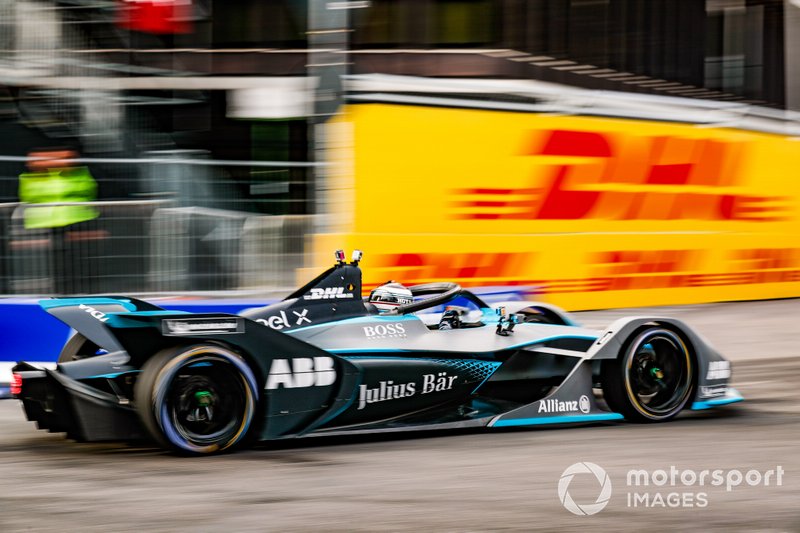 El medallista olímpico Sir Chris Hoy en el FIA ABB Formula E 