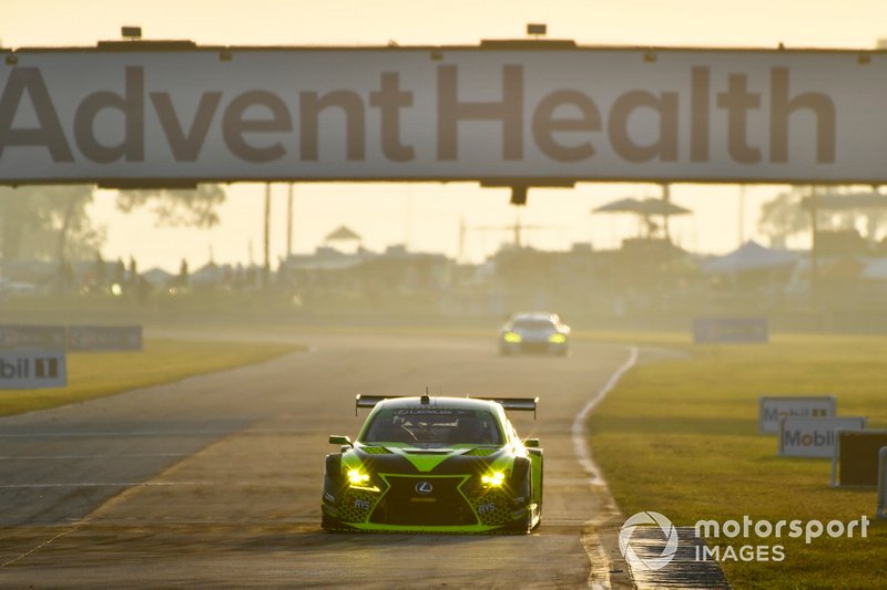 #12 AIM Vasser Sullivan Lexus RC F GT3, GTD: Frank Montecalvo, Townsend Bell, Aaron Telitz