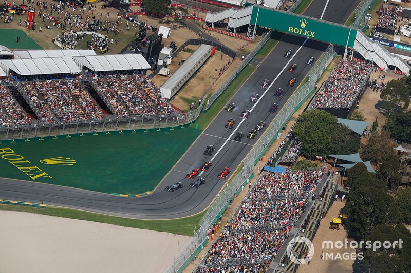 Valtteri Bottas, Mercedes AMG W10, Lewis Hamilton, Mercedes AMG F1 W10, Sebastian Vettel, Ferrari SF90, Max Verstappen, Red Bull Racing RB15, Charles Leclerc, Ferrari SF90