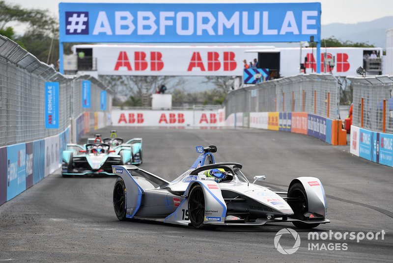 Felipe Massa, Venturi Formula E, Venturi VFE05, Mitch Evans, Panasonic Jaguar Racing, Jaguar I-Type 3, Nelson Piquet Jr., Panasonic Jaguar Racing, Jaguar I-Type 3
