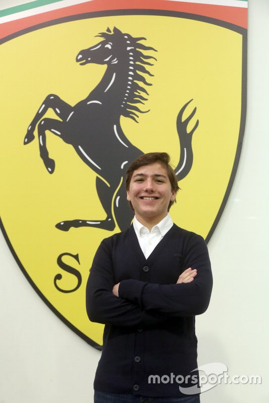 Enzo Fittipaldi, Academia de pilotos de Ferrari