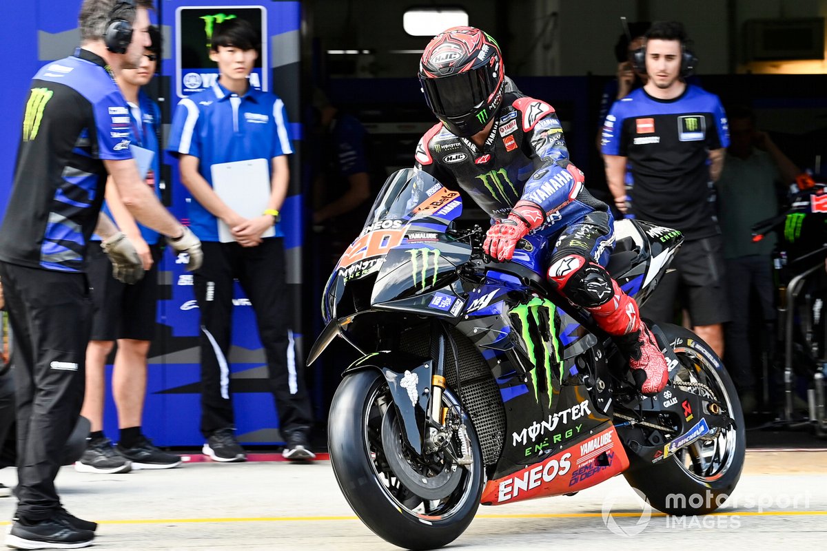 Quartararo: "Hemos hecho el trabajo de todo un test en un día"