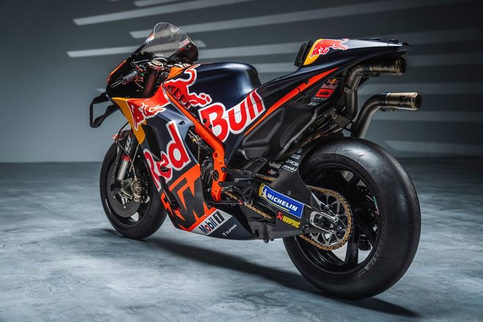 Detalle de la KTM RC16 de MotoGP 2023