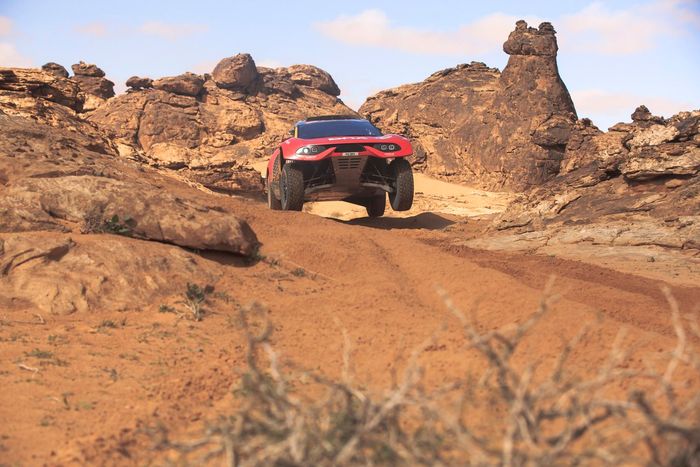 #201 Bahrain Raid Xtreme Prodrive: Sebastien Loeb, Fabian Lurquin