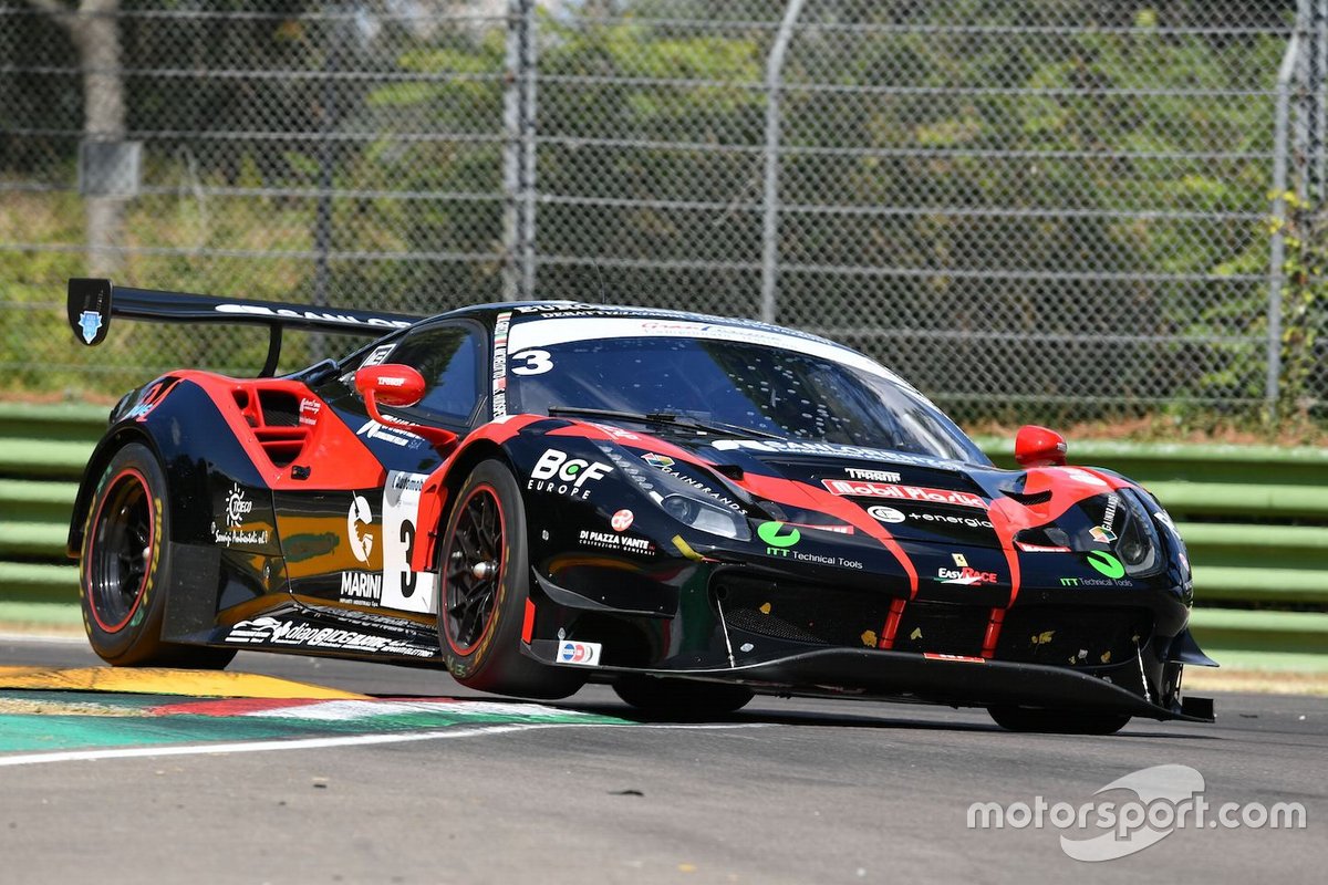 Hudspeth Sean, Michelotto Mattia, Greco Matteo, Ferrari 458 Italia #3, Easy Race