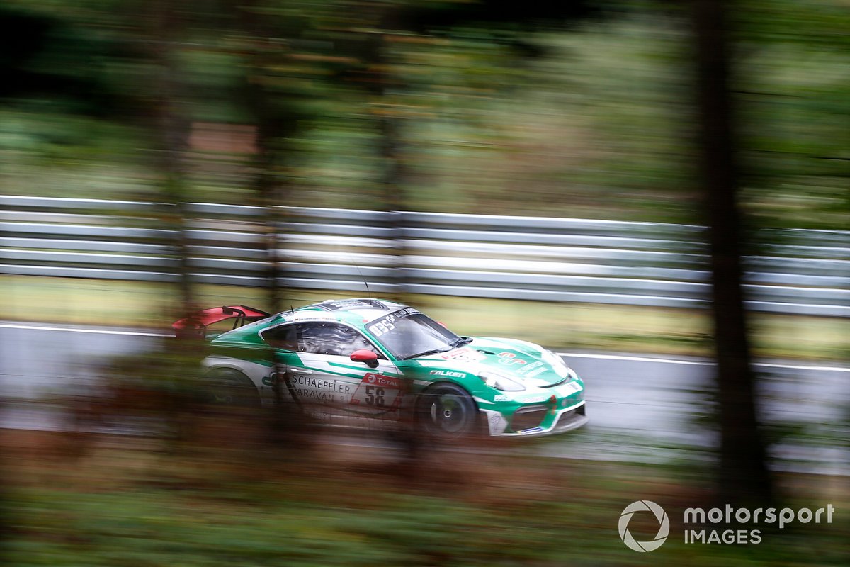 #58 W&S Motorsport Team Space Drive Racing Porsche Cayman 718 GT4 Mr: Marvin Dienst, Niklas Steinhaus, Kai Riemer, Tim Scheerbarth