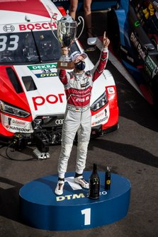 Race winner René Rast, Audi Sport Team Rosberg, Audi RS 5 DTM