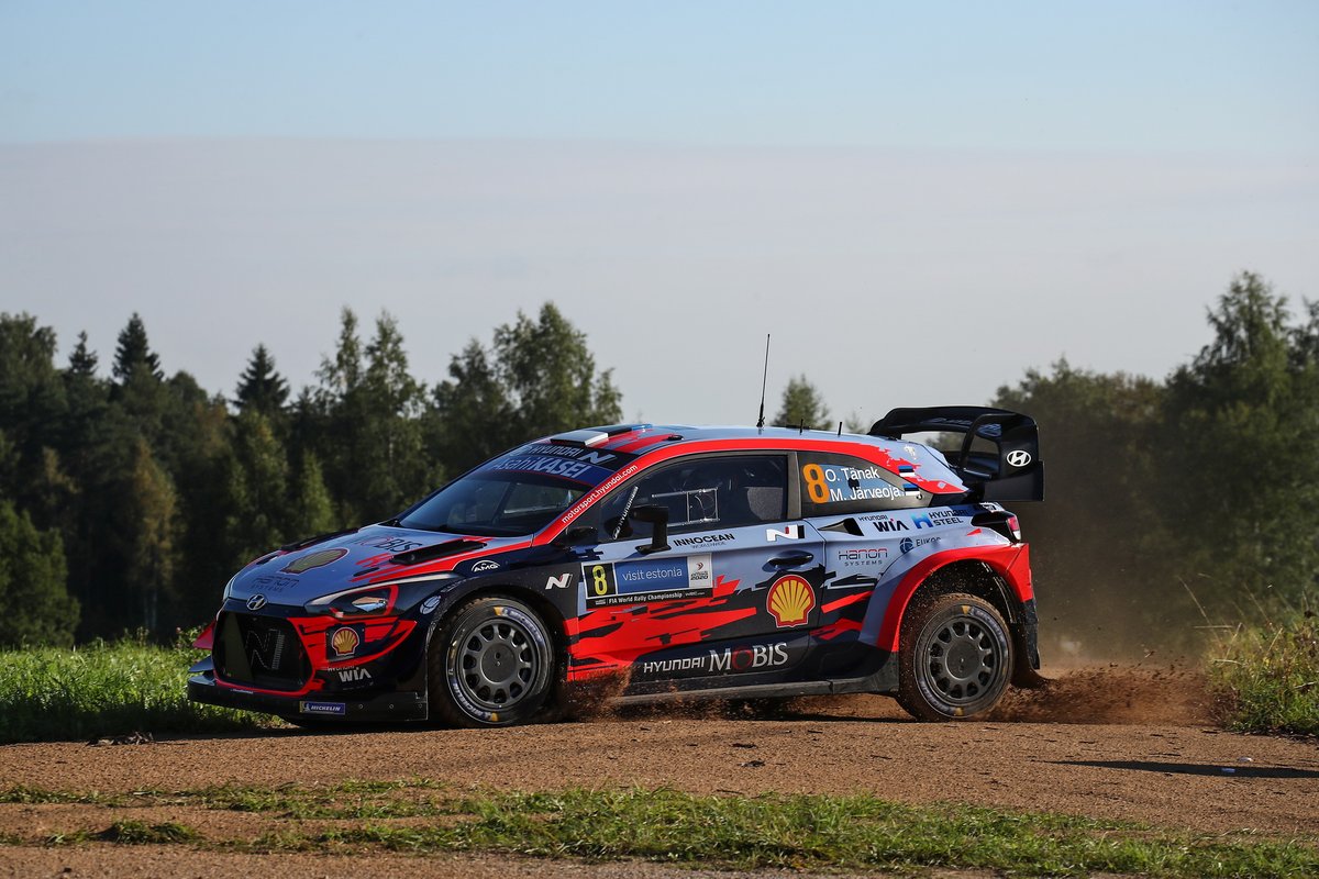 Ott Tänak, Martin Järveoja, Hyundai Motorsport Hyundai i20 Coupe WRC