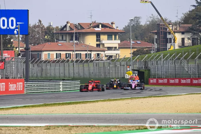 Charles Leclerc, Ferrari SF1000, Lance Stroll, Racing Point RP20, Alex Albon, Red Bull Racing RB16