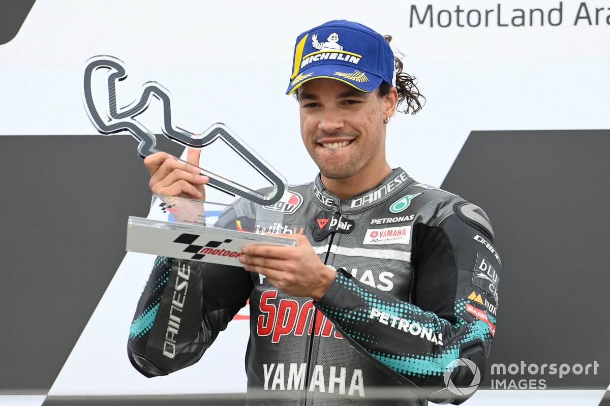 Podio: Franco Morbidelli, Petronas Yamaha SRT