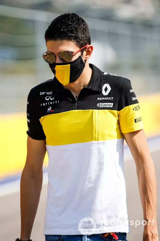Esteban Ocon, Renault F1, recorre la pista