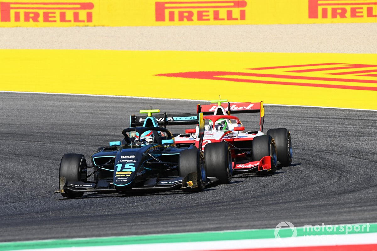 Jake Hughes, HWA Racelab precede Frederik Vesti, Prema Racing