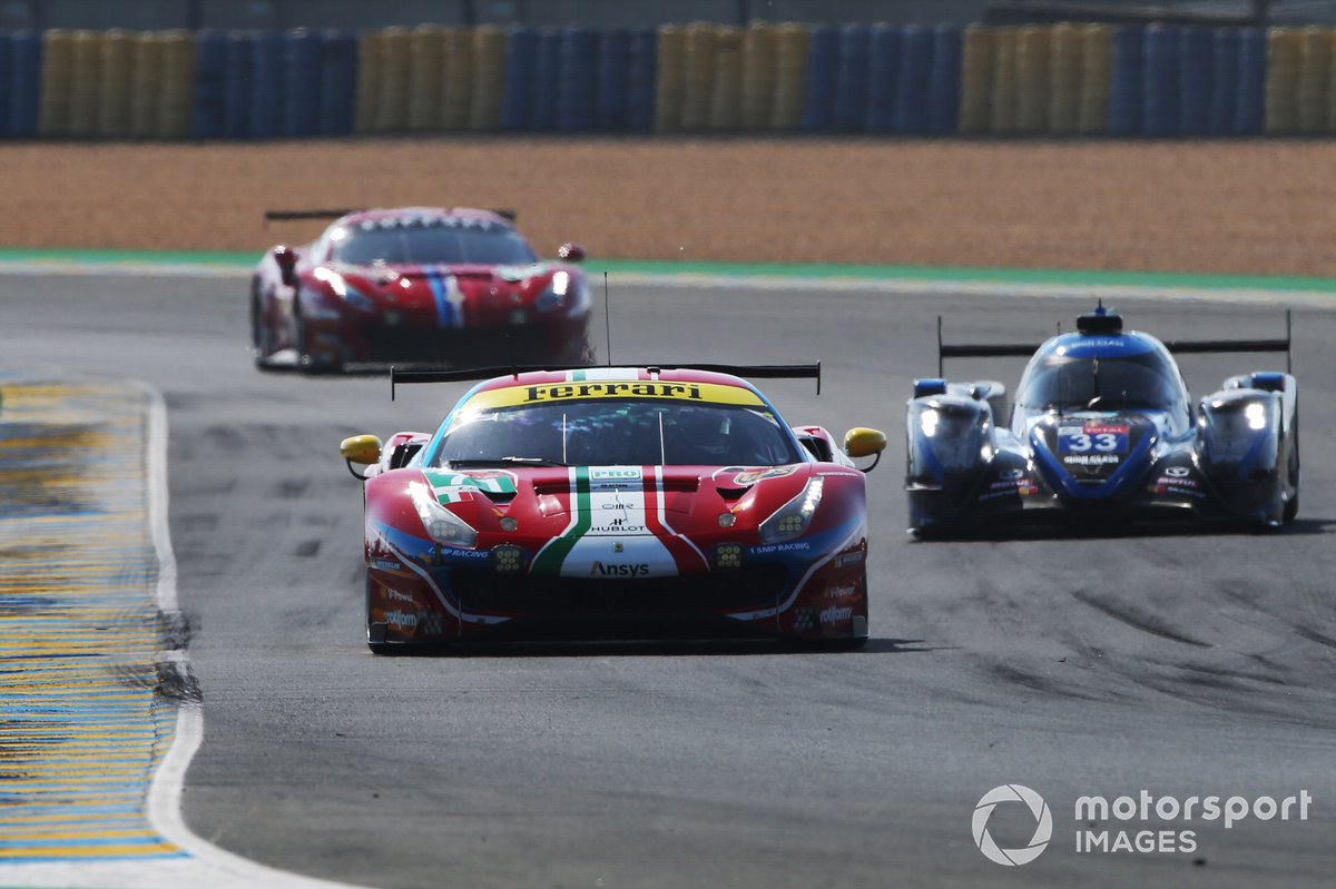 #71 AF Corse Ferrari 488 GTE EVO: Davide Rigon, Miguel Molina, Sam Bird