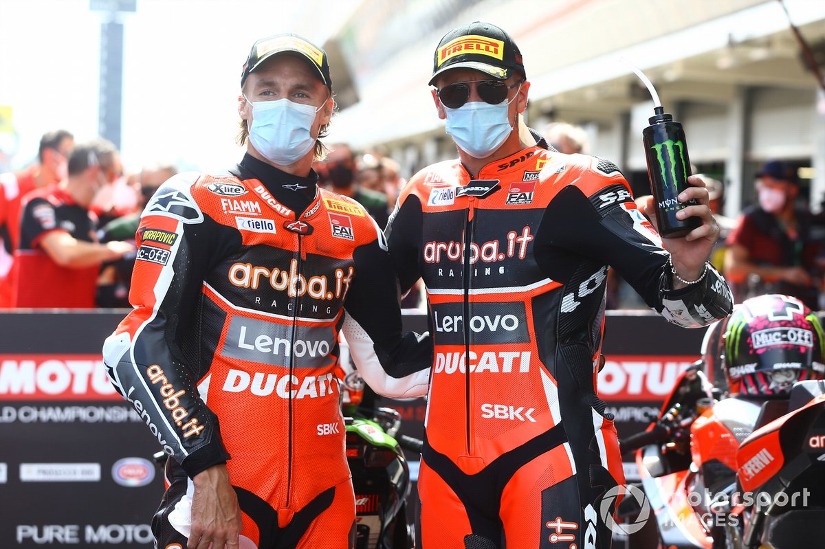 Chaz Davies, ARUBA.IT Racing Ducati, Scott Redding, Aruba.it Racing Ducati