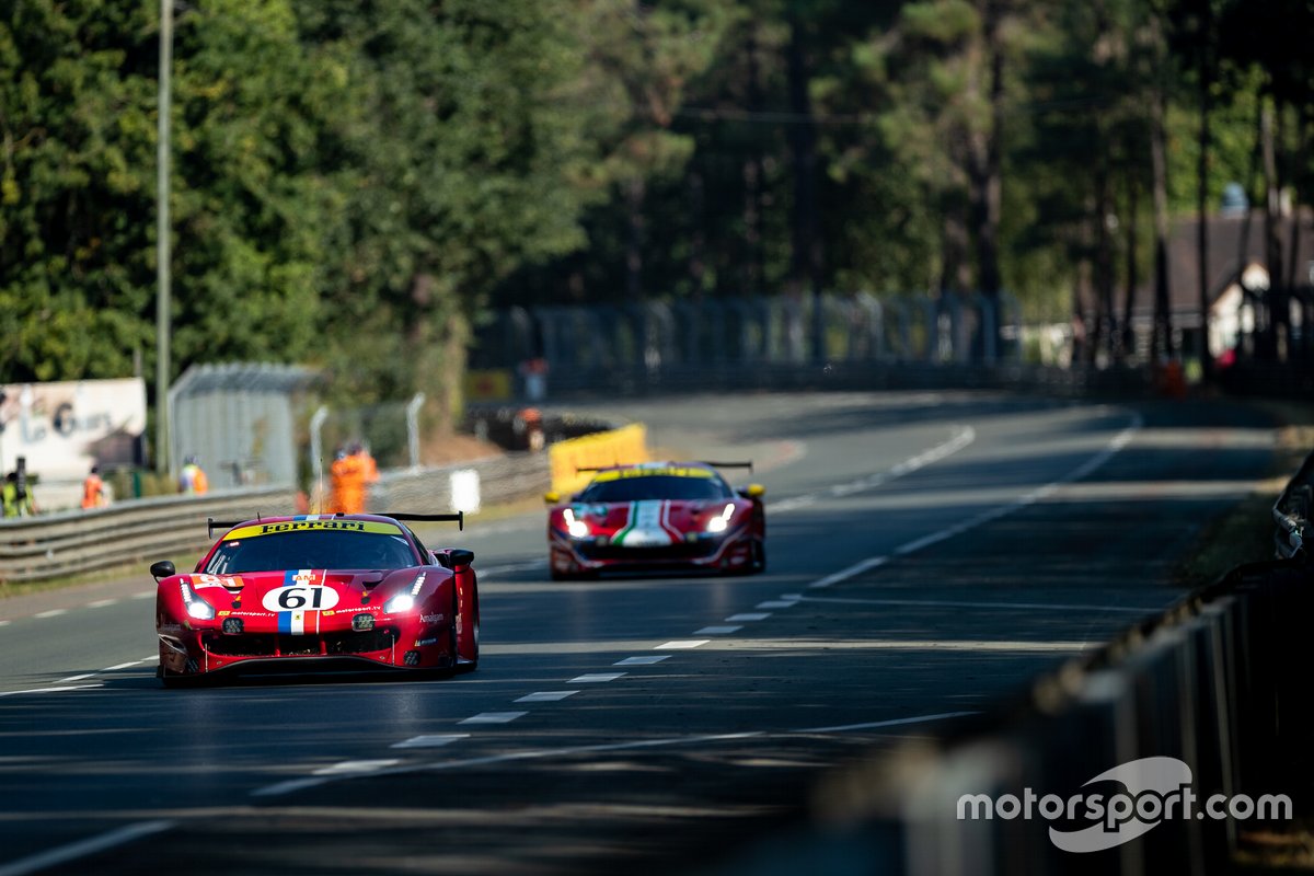 #61 Luzich Racing - Ferrari 488 GTE Evo: Francesco Piovanetti, Oswaldo Negri, Come Ledogar