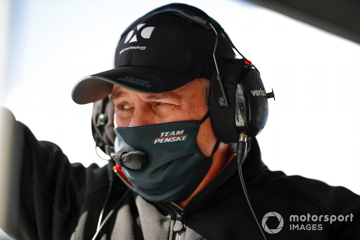 Simon Pagenaud, Team Penske Chevrolet, miembros del equipo