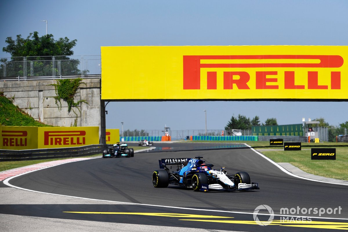 George Russell, Williams FW43B, Lewis Hamilton, Mercedes W12
