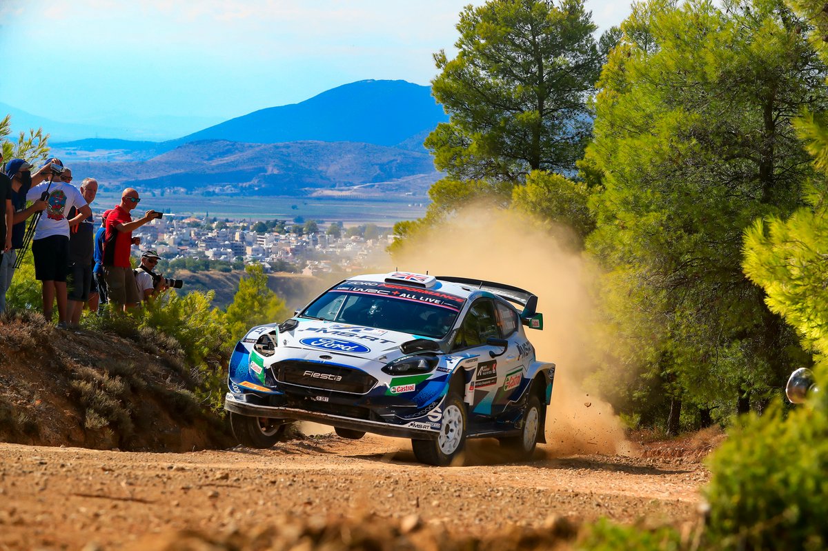 Gus Greensmith, Chris Patterson, M-Sport Ford WRT Ford Fiesta WRC