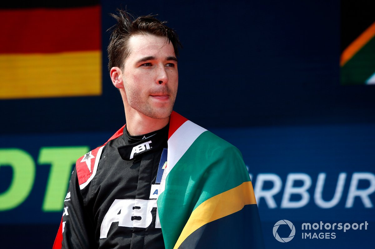 Van der Linde leads the DTM standings for the Abt Audi team