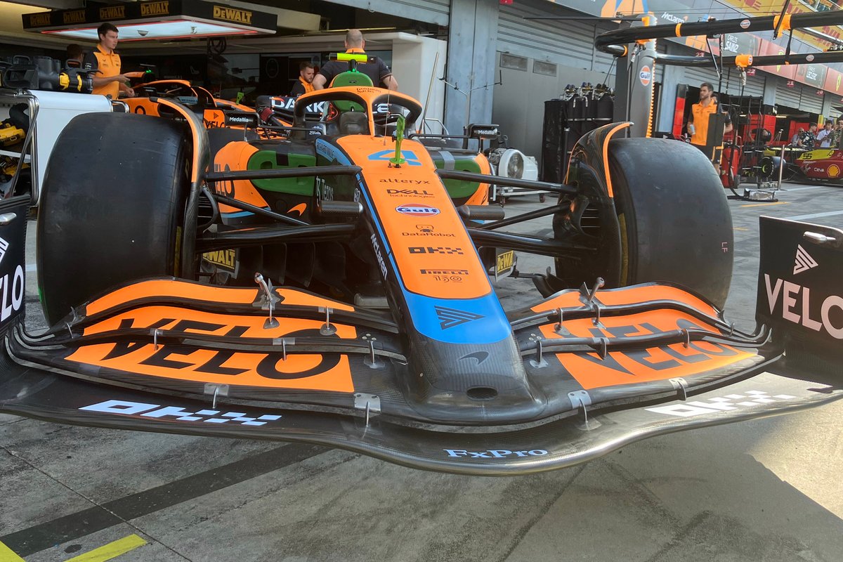 Technical details of the McLaren MCL36