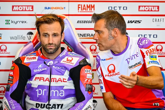 Rigamonti deja a Zarco y se va con Enea al equipo oficial Ducati