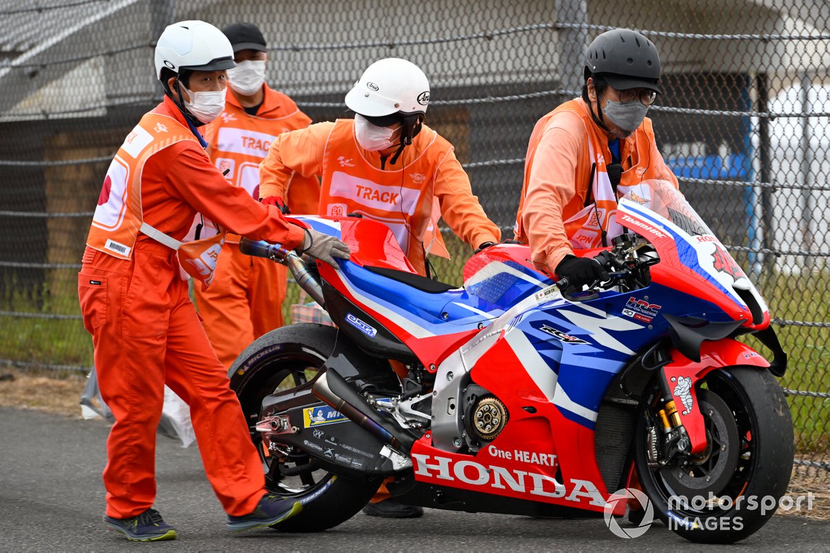 Tetsuta Nagashima, Team Honda HRC bike