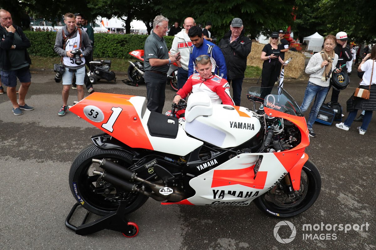 Wayne Rainey et Karun Chandhok