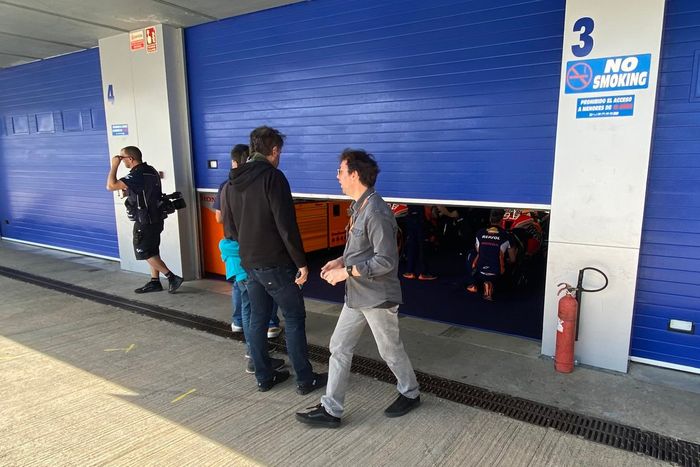 Marc Márquez, Repsol Honda, prueba diferentes motos en el test de Jerez