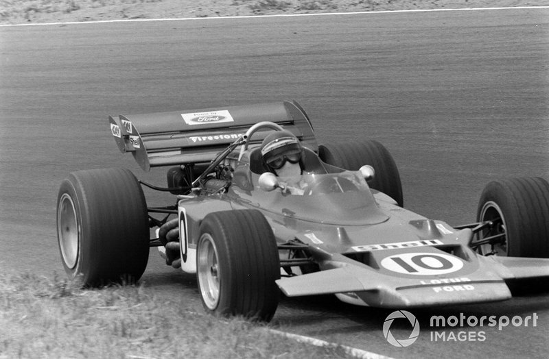 Ele ainda teve mais uma vitória com uma atualização, o Lotus 49C. Os outros quatro triunfos vieram com o 72C, em 1970.
