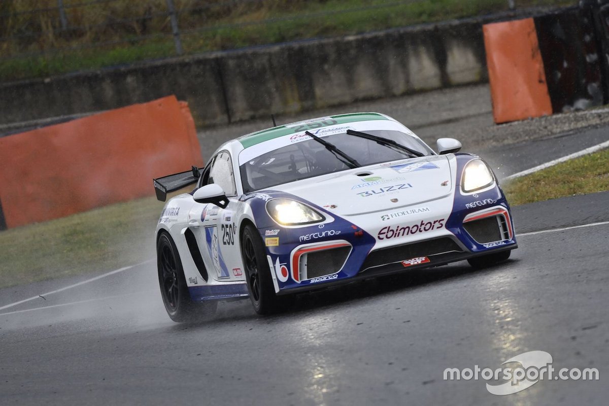 Gnemmi Paolo, De Castro Sabino, Pera Riccardo, Porsche 718 Cayman GT4 #250, EBIMOTORS