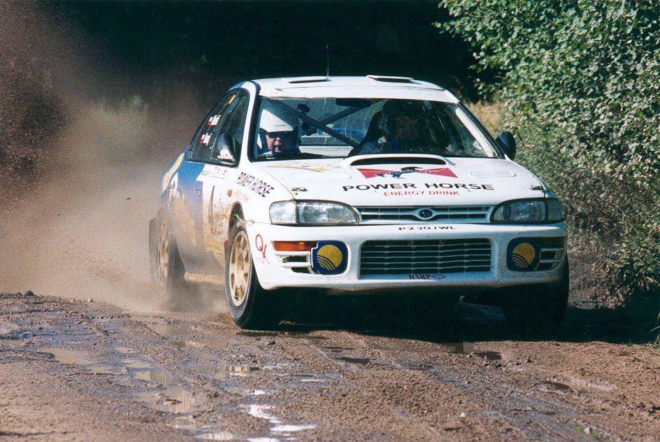 Leszek Kuzaj, Andrzej Górski, Subaru Impreza 555