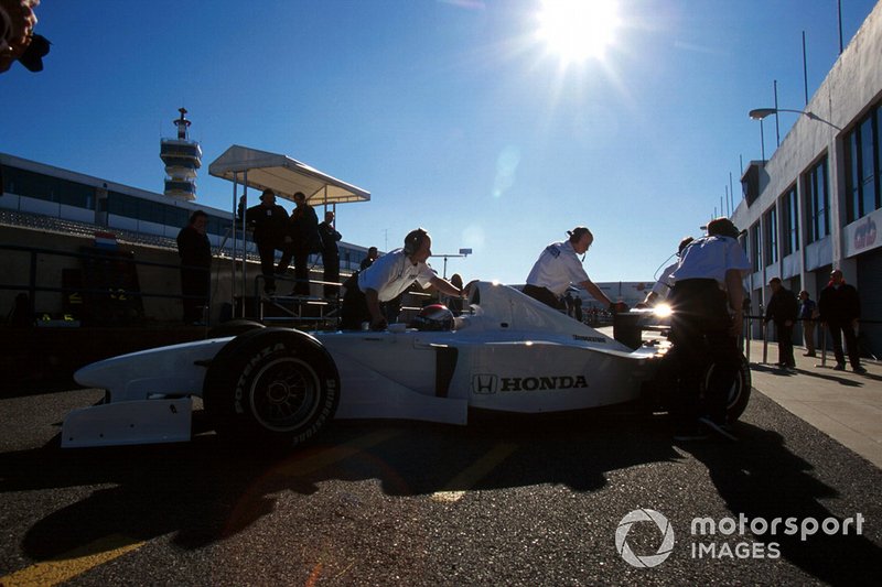 Jos Verstappen, Honda RA099 F1 test car