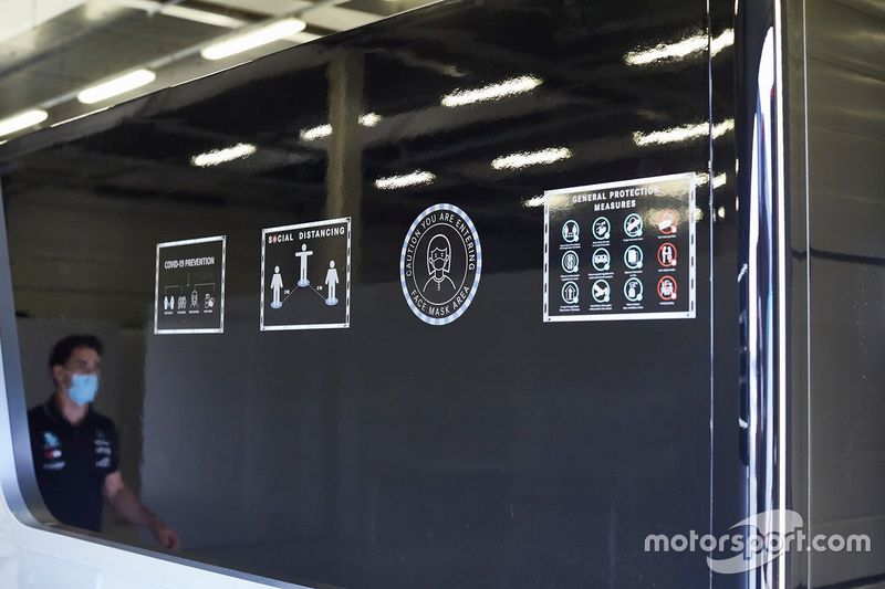 Miembro del equipo Mercedes F1 AMG