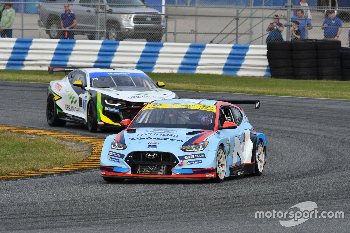 Michael Lewis, Mason Filippi, Bryan Herta Autosport, Hyundai Veloster N TCR