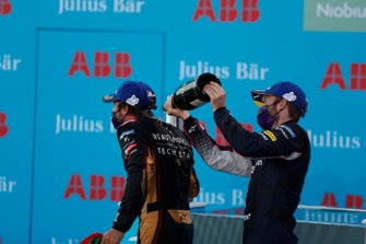 Antonio Felix da Costa, DS Techeetah celebrates his win
