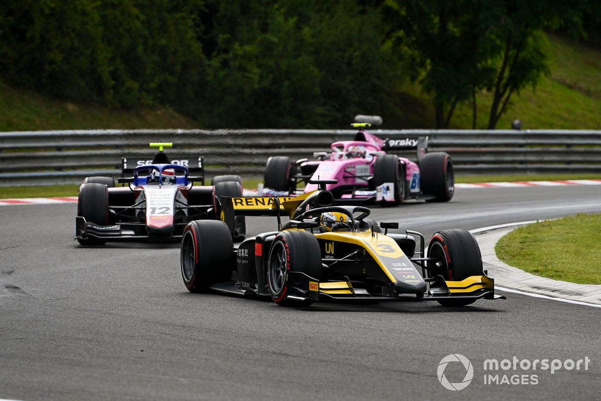 Guanyu Zhou, UNI-Virtuosi, Pedro Piquet, Charouz Racing System e Giuliano Alesi, HWA Racelab