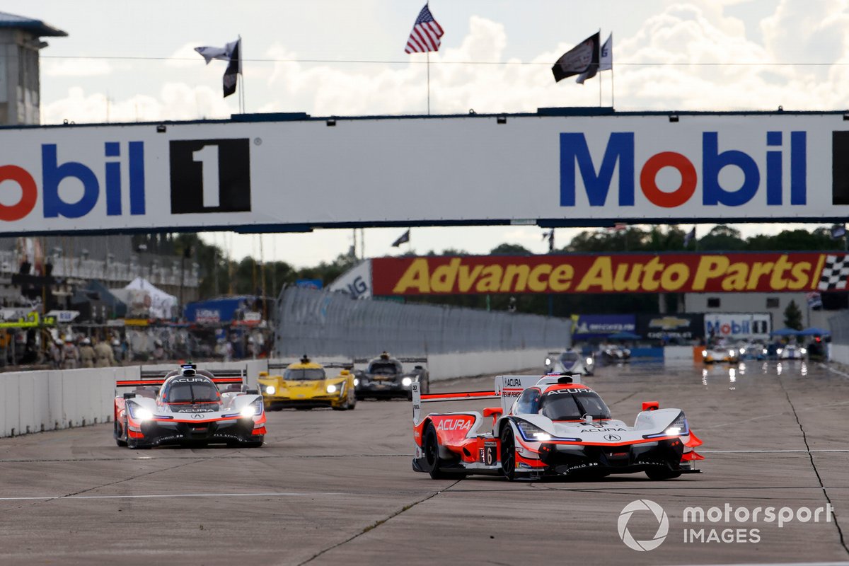 #6 Acura Team Penske Acura DPi, DPi: Juan Pablo Montoya, Dane Cameron, #7 Acura Team Penske Acura DPi, DPi: Helio Castroneves, Ricky Taylor