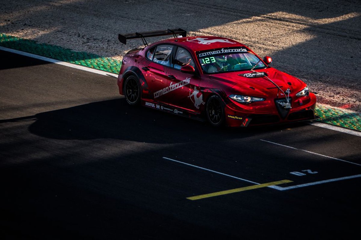 Stefano Coletti, Luca Filippi, Romeo Ferraris, Alfa Romeo Giulia ETCR