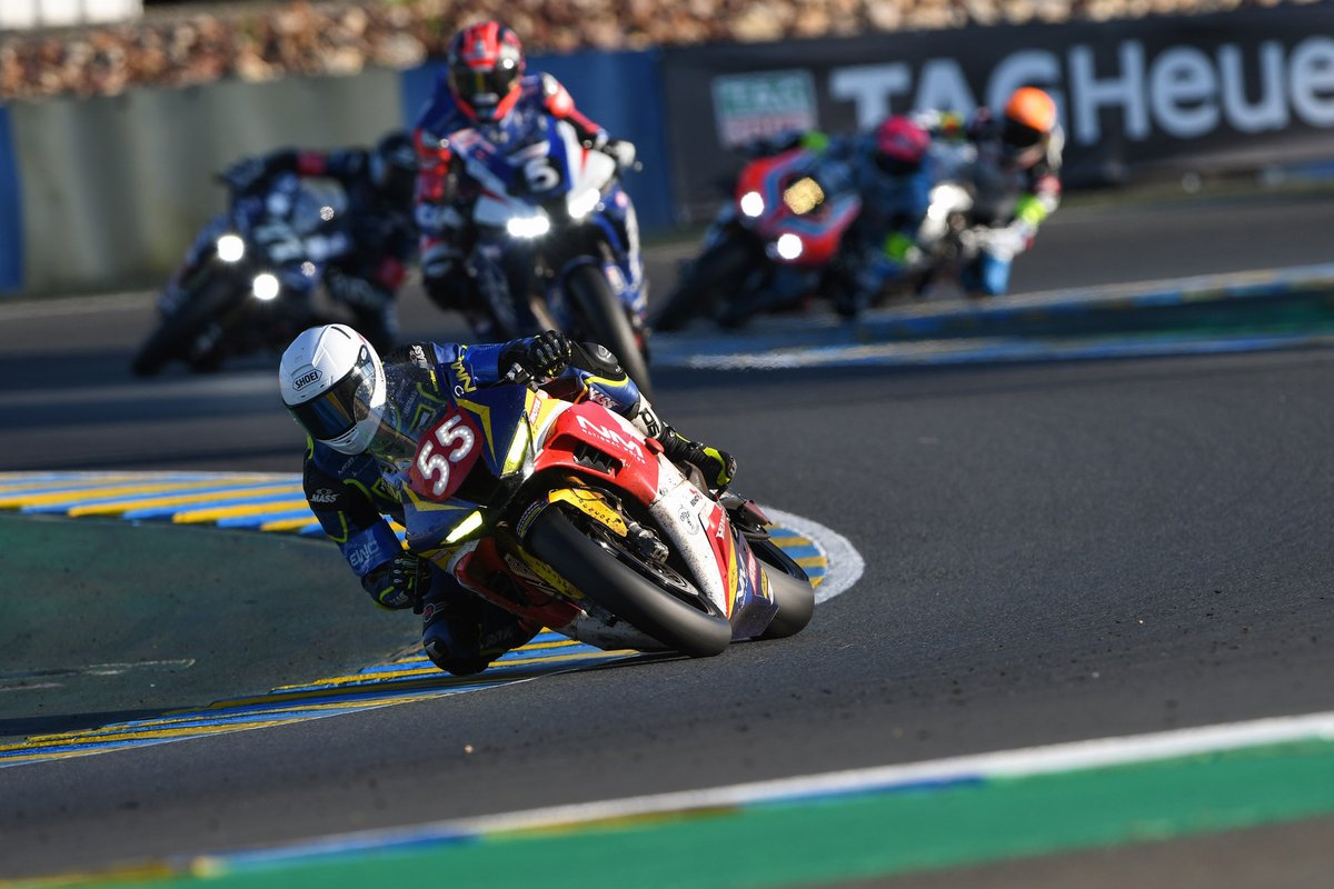 #55 National Motos: Stephane Egea, Guillaume Antiga, Kevin Trueb