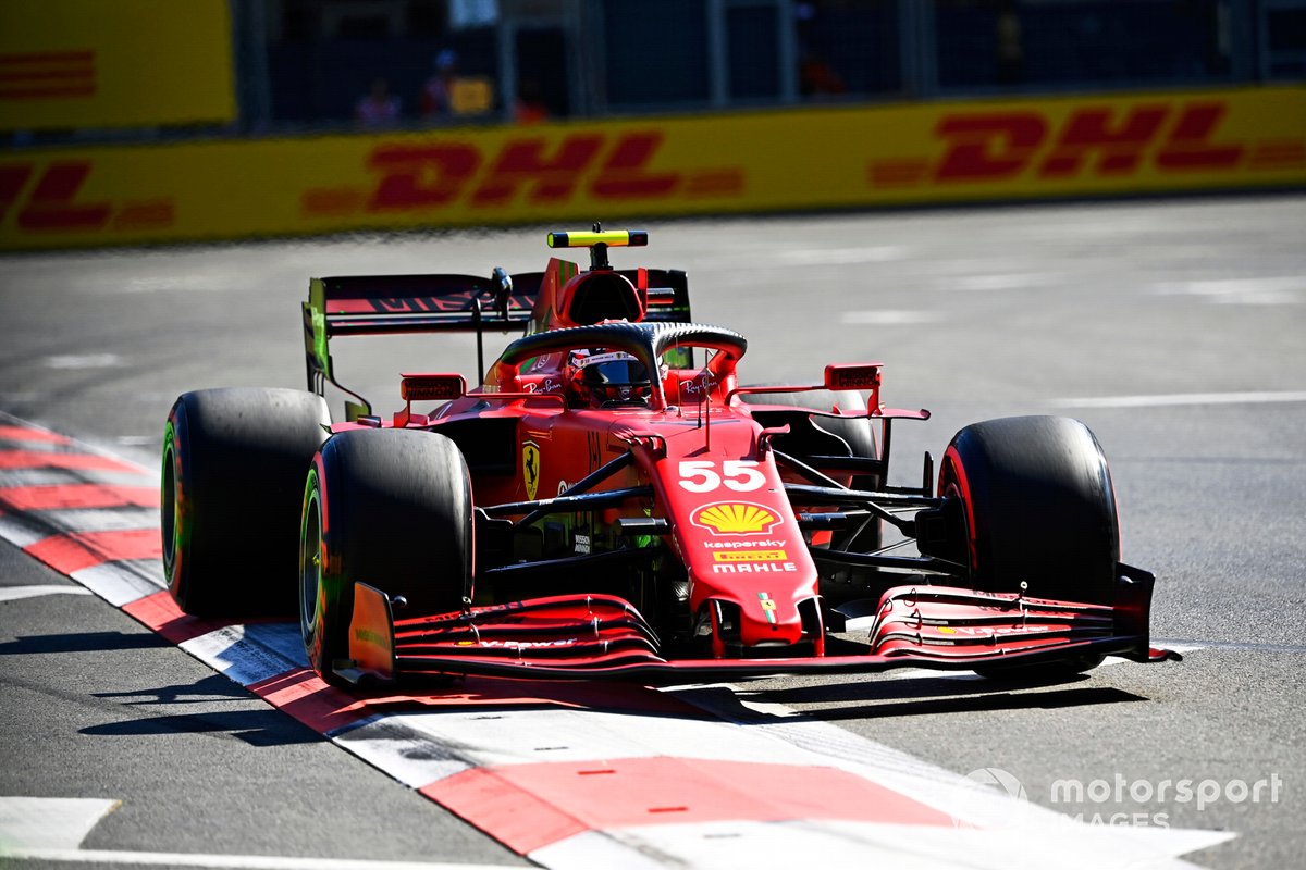 Carlos Sainz Jr., Ferrari SF21